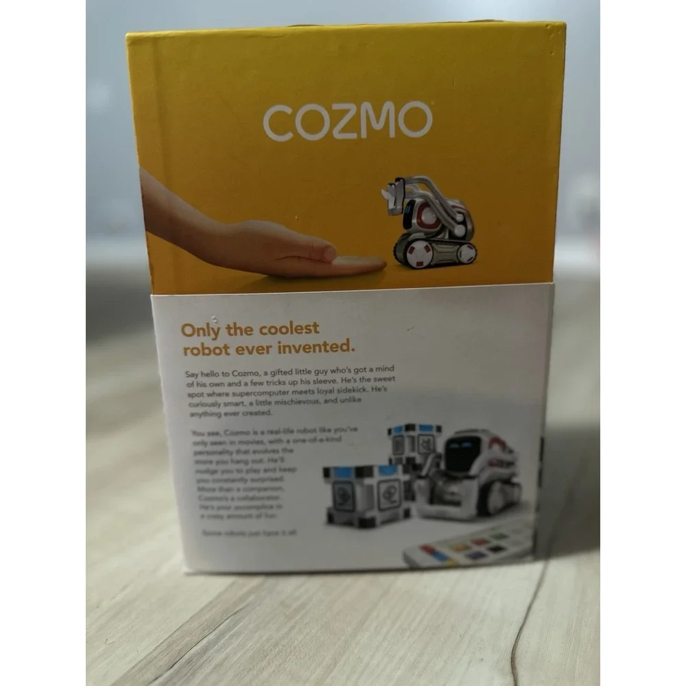 Anki Cozmo‎ Robot Toy With Three Cubes And Charger Tested
